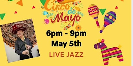 Celebrate Cinco de Mayo at Tio Pepe's w/ Rick Bogart & Friends!