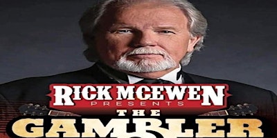 Imagem principal de Rick McEwen "The Gambler" Kenny Rogers Tribute Artist, LIVE at the Select Theater!