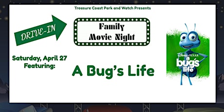 Saturday Drive In Movie Nights | A Bug's Life