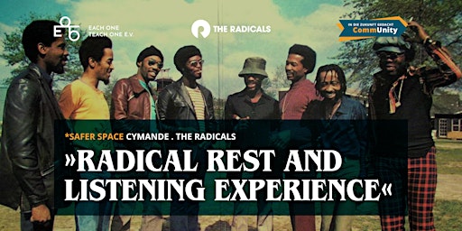 Imagem principal de »RADICAL REST AND LISTENING EXPERIENCE«