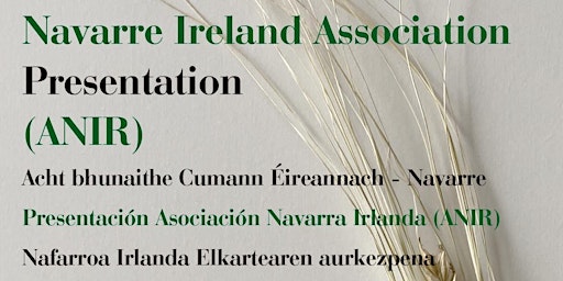 Imagem principal do evento Navarre Ireland Association Presentation