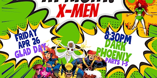 Cartoons AT NIGHT : X-Men Dark Phoenix Saga Parts 1-5 primary image