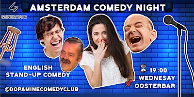 Primaire afbeelding van Amsterdam International Comedy Night: Stand-up Comedy in English