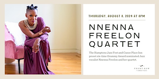 Imagem principal do evento Nnenna Freelon Quartet
