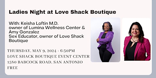 Ladies Night at Love Shack Boutique primary image
