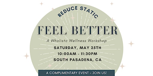 Primaire afbeelding van Feel Better: A Wholistic Wellness Workshop