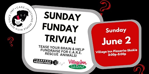 Image principale de C.A.R.E. Sunday Funday Trivia