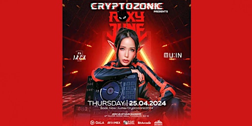 Imagem principal do evento GALA Presents CryptoZonic - The First Ever Crypto-EDM Festival in ASIA