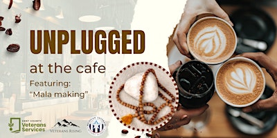 Hauptbild für Unplugged at the Cafe + Mala-making