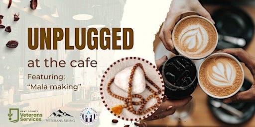Imagen principal de Unplugged at the Cafe + Mala-making