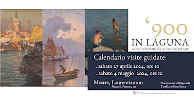 Image principale de Visite guidate alla mostra '900 in Laguna, scorci veneziani inediti