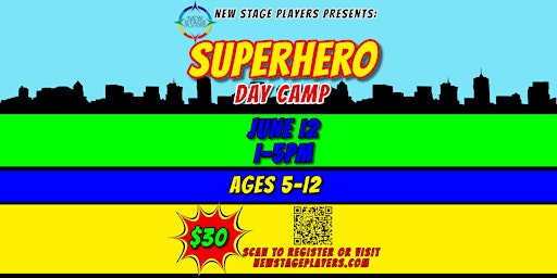 Imagem principal do evento Superhero Day Camp