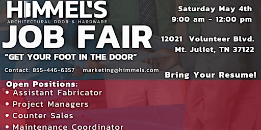 Job Fair - Himmel's Architectural Door & Hardware  primärbild