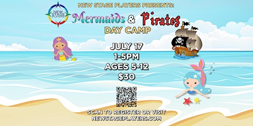 Imagem principal do evento Mermaids and Pirates Day Camp