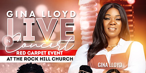 Imagem principal do evento Gina Lloyd Live in Concert