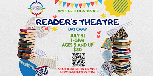Imagem principal do evento Reader's Theatre Day Camp