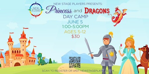 Imagem principal do evento Princess and Dragons Day Camp
