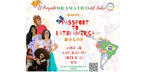 Imagem principal do evento Passport to Latin America Day Camp