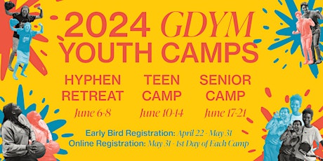 2024 GDYM Camp Registration primary image