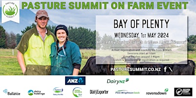 Hauptbild für Pasture Summit Autumn  2024 - Bay of Plenty