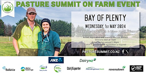 Immagine principale di Pasture Summit Autumn  2024 - Bay of Plenty 