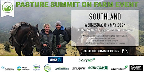 Imagem principal do evento Pasture Summit Autumn  2024 - Southland