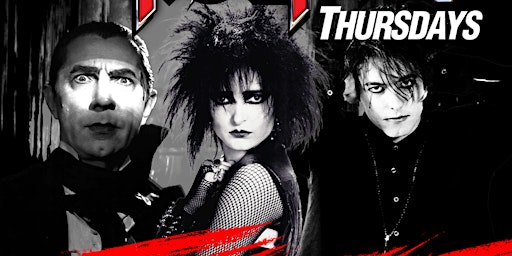 Image principale de 80s VS GOTH NITE ROCK IT! THURSDAY : THE BASEMENT 18+ FREE b4 10 PM PASS