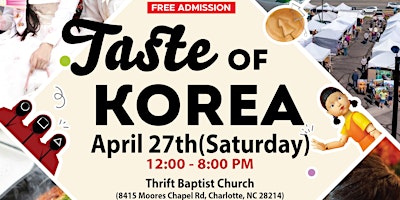 Taste of Korea in Charlotte primary image