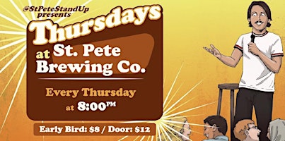 Imagem principal do evento Thursdays @ St. Pete Brewing Co.