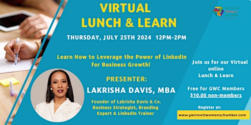 Learn How to Leverage LinkedIn to Elevate Your Professional Impact! primary image