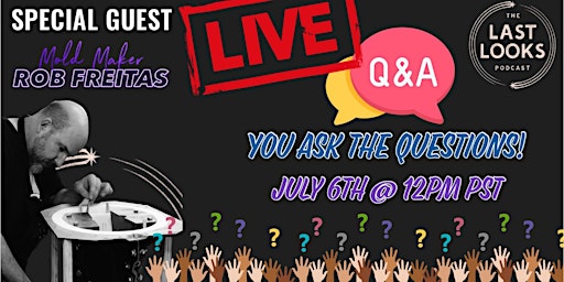 LIVE Q+A with Rob Freitas primary image