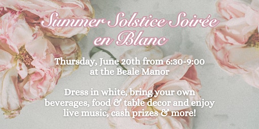 Hauptbild für Summer Solstice Soirée en Blanc