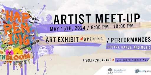 Primaire afbeelding van Artist Meet-up & Visual Arts Exhibit Opening