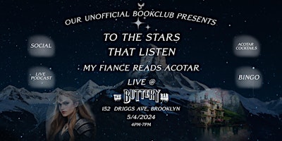 Imagem principal do evento Our Unofficial Bookclub Presents: My Fiancé Reads ACOTAR Live