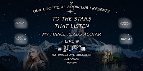 Our Unofficial Bookclub Presents: My Fiancé Reads ACOTAR Live