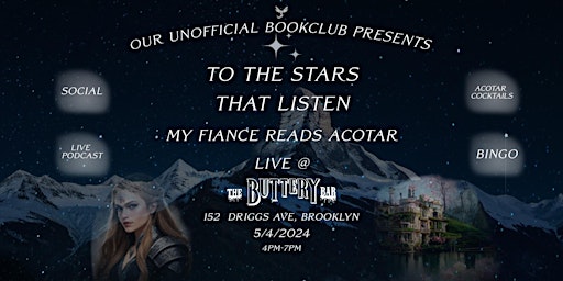 Imagen principal de Our Unofficial Bookclub Presents: My Fiancé Reads ACOTAR Live