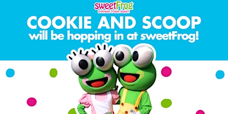 Mascot Visit at sweetFrog Salisbury