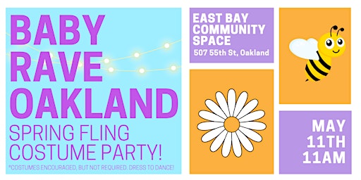 Imagem principal do evento Baby Rave Oakland (Spring Fling)