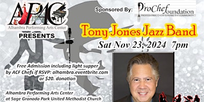 Tony Jones' Jazz Band primary image