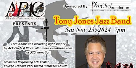 Hauptbild für Tony Jones' Jazz Band