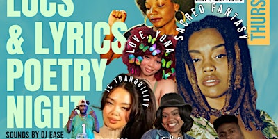 Primaire afbeelding van Afros, Locs & Lyrics Poetry Open Mic Night at Veriede Lux