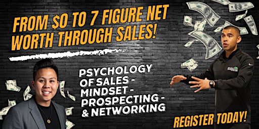 From $0 to 7 Figure  Net Worth -  Sales Training primary image