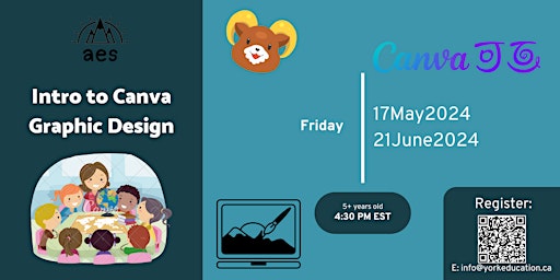 Immagine principale di Intro to Canva Graphic Design 