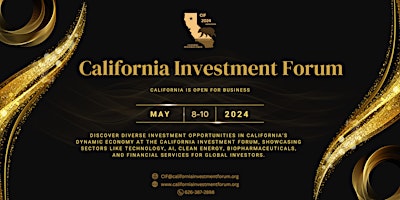 California Investment Forum  primärbild