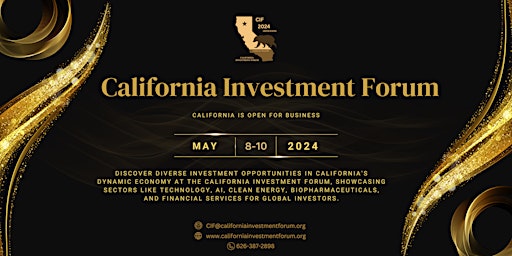 Primaire afbeelding van California Investment Forum