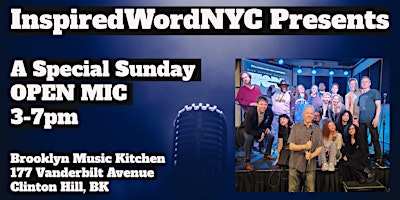 Imagem principal do evento Sunday Afternoon LIVE Showcase & Open Mic @ Brooklyn Music Kitchen
