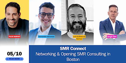 Imagem principal do evento SMR Connect: Networking & Opening SMR Consulting in Boston - Buy 1 get 2