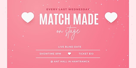 Image principale de COMEDY | Match Made On Stage - The LIVE Blind Date Show