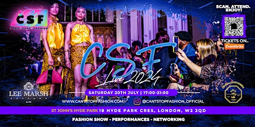 Hauptbild für CSF Live 2024 Fashion Show