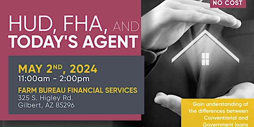 HUD, FHA & Today's Agent - 3 hrs CE Credit  primärbild